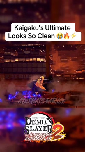 2.9K views · 445 reactions | Kaigaku’s Ultimate Art In Demon Slayer: The Hinokami Chronicles 2 • • • • #anime #weeb #fyp #fypシ #explore #reels #demonslayerthehinokamichronicles #demonslayer #demonslayerhinokamichronicles #inosuke #tanjiro #zenitsu #infinitycastle #muzan #kimetsunoyaiba #hinokamichronicles #ayethatsaaron #demonslayerthehinokamichronicles2 #demonslayerthemovie #demonslayerinfinitycastle | AyeThatsaaron | Facebook