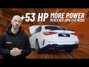 Mercedes Benz C43 AMG 408HP (W206) Test & Review | 100-200 | Dyno | Chiptuning | RaceChip