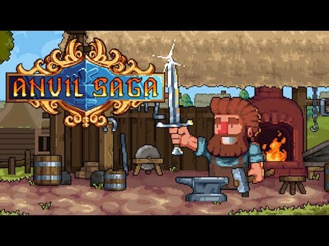 I Almost Never See Medieval Blacksmithing RPG's But Anvil Saga is Here!