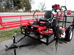 Toro Timecutter 42'' Zero Turn Lawn Mower and Trailer Package Deal