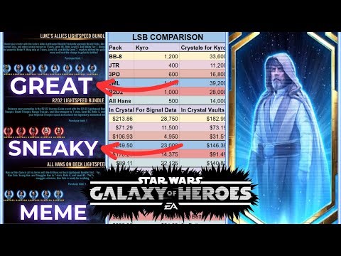 November Lightspeed Bundle Value Explained in SWGOH