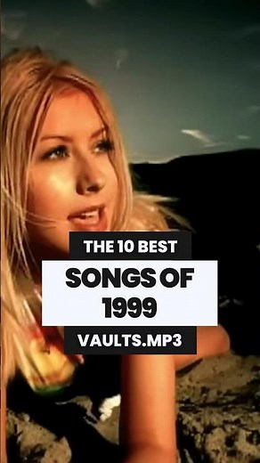 THE 10 BEST SONGS OF 1999 🥶 #throwbacksongs #90smusic #music