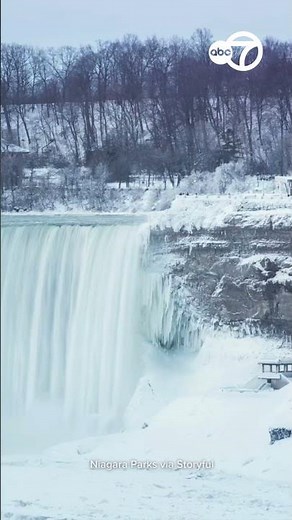 Niagara Falls Transformed by Ice and Snow as Extreme Cold Takes Hold