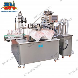 [Hot Item] Factory Automatic Laundary Detergent Doypack Packing Machine for Liquid Spouted Pouch Filling Capping Machine