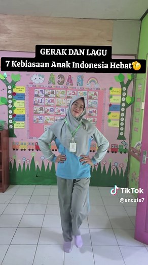 Senam 7 Kebiasaan Anak Indonesia Hebat - Gerak & Lagu