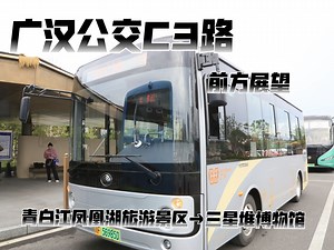 『远看站站乐，近看BRT』广汉公交C3路原声原速POV