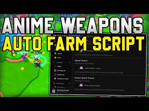 [🗡️UPDATE 3] Anime Weapons Script Auto Farm, Auto Roll, Auto Dungeon (Roblox 2025)