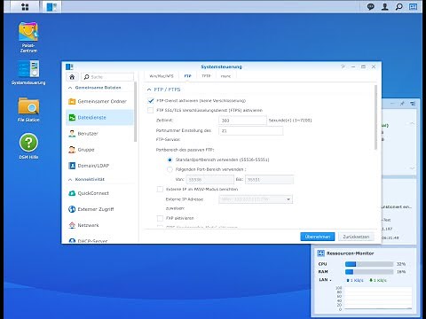 Setting up Synology Disk Station as an FTP server