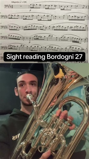 decent sight reading, ik it’ll actually sound good with some practice #euphonium #musicmajor #musiceducation #practice #sightreading