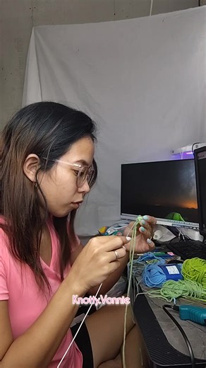 Yarny-darny hookity loop — where every stitch feels like magic! 🪄💫 #CrochetMagic #HookityLoopityBoo #YarnArt #HandmadeWithLove #CrochetVibes #CraftyMood #YarnAddict | Knott Vonnie