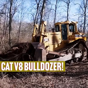 Driving a Cat D8 bulldozer through a Swamp! Will it sink? | Brian's Farming Videos