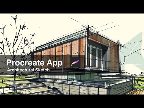 Procreate / Architectural Perspective