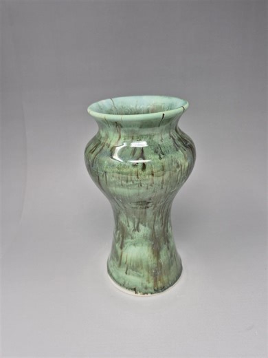 Green Porcelain Vase – Handmade Ceramic Flower Vase With Hidden Message - Etsy