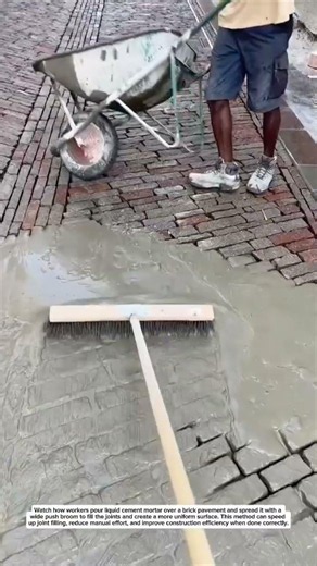 Concrete Trick Transforms Brick Pavements FAST