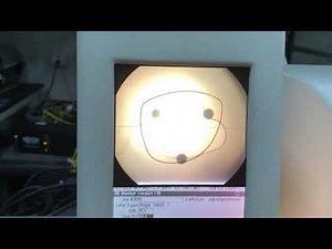Optronics 7E patternless lens edger running video