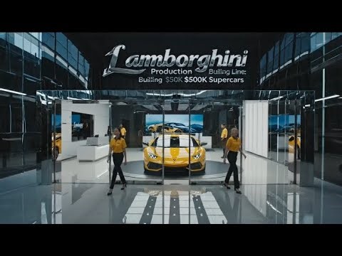 Inside the Lamborghini Factory: How $500,000 Supercars Are Built Full Production Line Tour