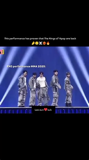 Legendary performance of Exo at MMA Awards 🤌🔥🤯☠️✌️💥. And the reaction of every kpop idol regardless of senior, junior male or female was just 🤌🤯🤯🤯🤯. Everyone at MMA was vibing with Exo's performance and the screams were such a loud that voices of Exo were something difficult to hear 🫨🫨. But This performance was legendary performance of Exo and the reaction of Every idol regardless that he or she is a fanboy or fangirl of Exo was just full of love and obsession 🤌😣🫠🫶🫀✨. Especially 