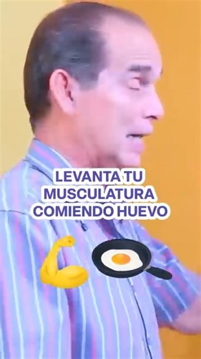 🥚 El huevo es una excelente fuente de proteína. Puede ser un gran aliado si estás fortaleciendo tus músculos con ejercicio. #huevo #saludable #proteina #masamuscular #franksuarez | Frank Suárez