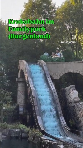 Krokobahn im Familypark (St. Margarethen im Burgenland) #familypark #wasserbahn #austria