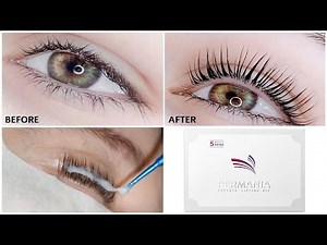 PERMANIA Lash Lift Tutorial Video -Detailed instructions,Easy DIY At Home