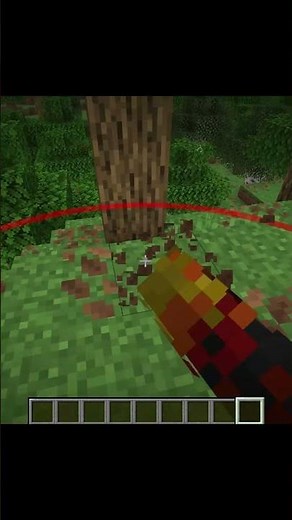 Why leaf litter is actually good in Minecraft. Minecraft tips #Minecraft
