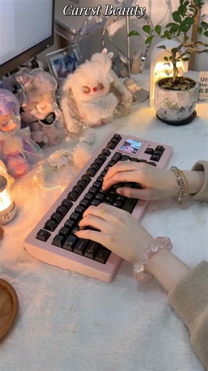 Aesthetic Typing Session, Keyboard Sound Therapy #immersiveasmr #typingsound #keyboardasmr #sleepaid