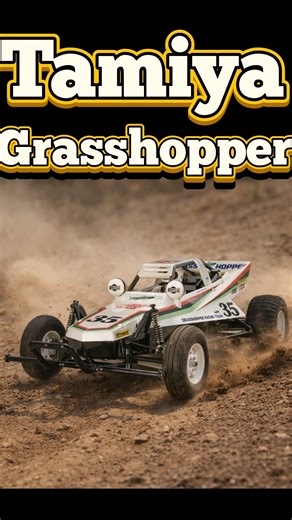 Tamiya Grasshopper 1980s RC buggy