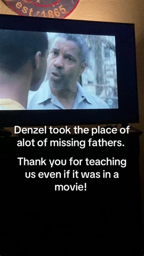 #fyp #foryoupageofficiall #foryoupage #denzelwashington #father Thank you Denzel for teaching me in the absence of my father. You a real one! Some movies hit different! Name this movie! Like and share!