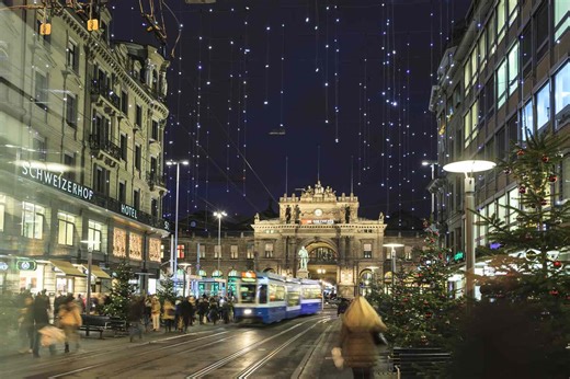 How to Spend the Holidays in Zurich—Twinkling Christmas Markets, Mouthwatering Fondue, and Luxury Hotels Included