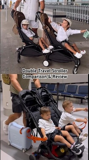 Honest Comparison / Review: Double Travel Strollers #travelstroller #twinstroller #honestreview #mom