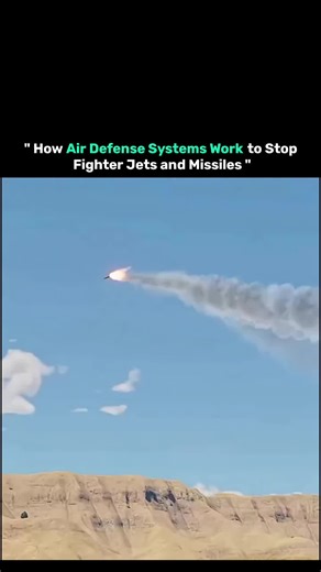 Explain Nexus on Instagram: "Air defense systems protect airspace by detecting, tracking, and stopping enemy fighter jets and missiles. First, radar systems scan the sky to detect incoming objects and analyze their speed, direction, and altitude. Once a potential threat is identified, it is continuously tracked and classified as friendly or hostile. If the object is considered dangerous, operators or automated systems decide to engage. Interceptor missiles or air-defense guns are then used to de