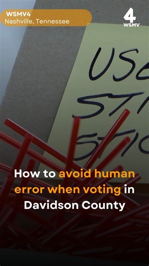 The Davidson County Election Commission is debunking social media posts that its voting machines are malfunctioning during the first week of early voting in the Midstate. ➡ https://tinyurl.com/mr3jzykc | WSMV 4, Nashville