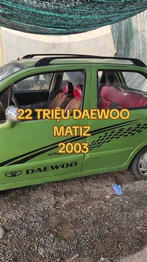 Xe Daewoo Matiz 2003 chỉ 22 triệu, số sàn