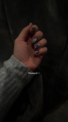 The prettiest press on nails 😩#nails #nailideas #prettynails