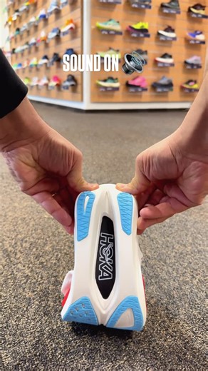 Running Warehouse Europe on Instagram: "Hoka Rocket X 3 🚀🚀 Carbon Fiber Responsiveness Tests 👀 🔗 in bio 👆📱 @hoka_eu #hoka #rocketx3 #carbonfiber #shoe #viral"