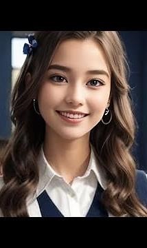 (4K AI Lookbook) Beautiful School Girls 😍🔥