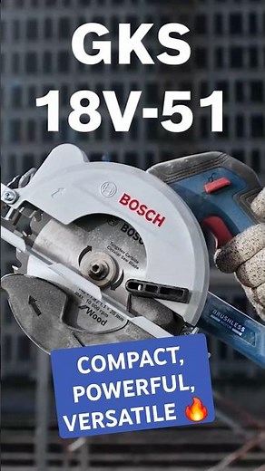 Compact, Powerful, Versatile - GKS 18V-51