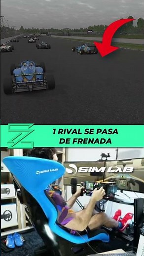 1 RIVAL se va COLADÍSIMO || iRacing || Cockpit SIMLAB P1X Pro
