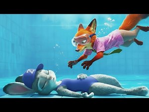😱 OMG! 🦊🐰 Zootopia 2 Swimming Championship 🏆: Judy’s Big Race with Gazelle Brings a Surprise