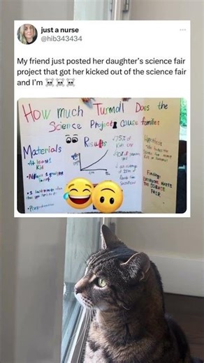 Science Fair Project About How Much Families Hate Science Fairs #sciencefair #funny