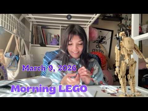 Good Morning - LEGO Star Wars Battle Droid Build - 👾