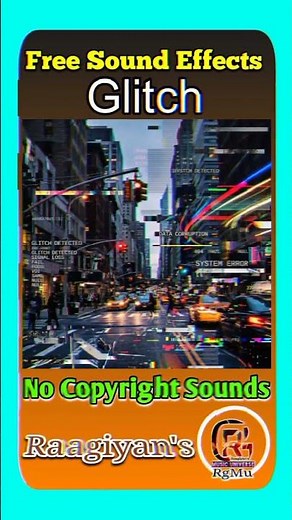 Glitch Sounds | No Copyright Error Sound Effects free #SFx ‪@Raagiyans‬