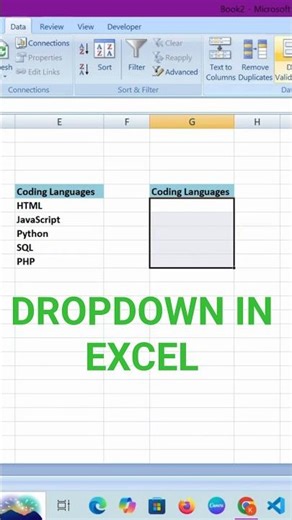 Excel Drop-Down List Tutorial | Step-by-Step Guide #Excel #ExcelTutorial #ExcelTips