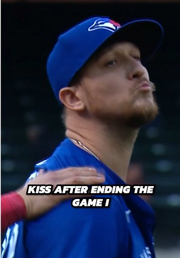 Fuzzy (@fuzzyfromyt) - Baseball Player Blows Kiss to Opposing Team