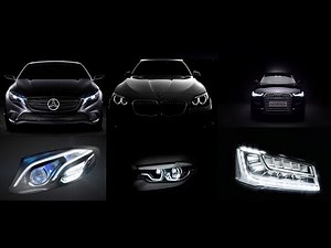 Headlight Technology Compare : Mercedes Multibeam LED vs BMW Adaptive LED vs Audi Matrix LED