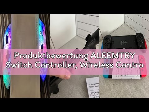 Produktbewertung ALEEMTRY Switch Controller, Wireless Controller Switch Handheld-Modus mit Turbo/100