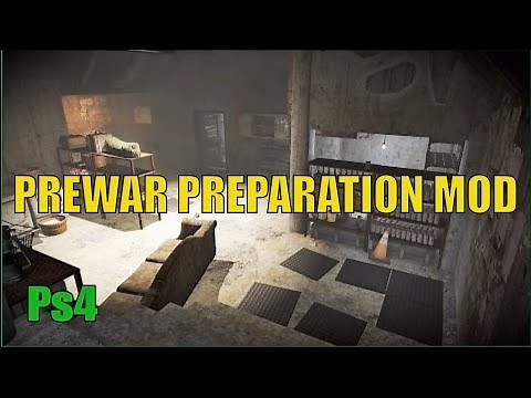 Fallout 4 - MOD - Prewar Preparation
