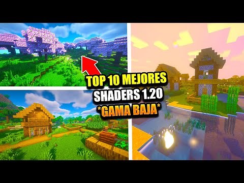 👉TOP 10 SHADERS para MINECRAFT Java 1.21 (Gama Baja, media y SIN LAG) 🔥