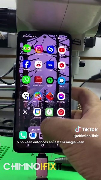 Reparación de Celulares: Arreglar Pantalla Samsung sin Touch