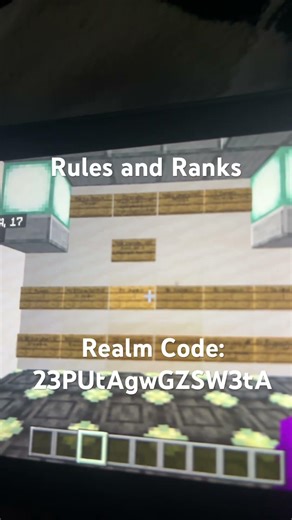 Minecraft Realm Code
